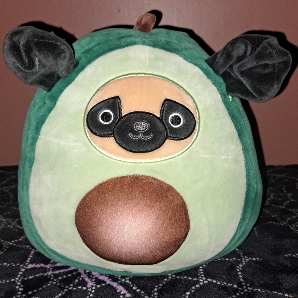 Prince The Avacado Pug Dog Squishmallow